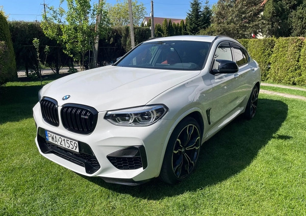 BMW X4 M cena 310000 przebieg: 23500, rok produkcji 2021 z Warszawa małe 79